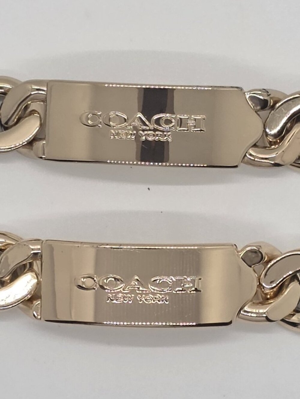 Coach Sandal Replacement Gold Tone Plaques